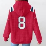 Nfl New England Patriots Waffle Hoodie Stefon Diggs 1