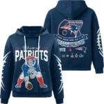Nfl New England Patriots Waffle Hoodie Super Bowl Champions 1