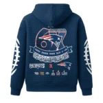 Nfl New England Patriots Waffle Hoodie Super Bowl Champions 1