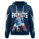 Nfl New England Patriots Waffle Hoodie Super Bowl Champions 1