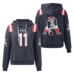 Nfl New England Patriots Waffle Hoodie W11 Team 1