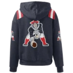 Nfl New England Patriots Waffle Hoodie W11 Team 1