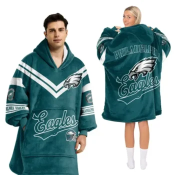 Nfl Philadelphia Eagles Blanket Hoodie 1