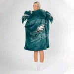 Nfl Philadelphia Eagles Blanket Hoodie 1