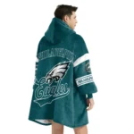 Nfl Philadelphia Eagles Blanket Hoodie 1