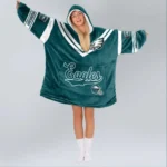 Nfl Philadelphia Eagles Blanket Hoodie 1
