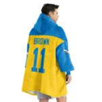 Nfl Philadelphia Eagles Blanket Hoodie Aj Brown 1