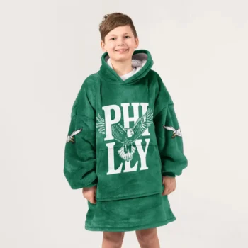 Nfl Philadelphia Eagles Blanket Hoodie Bird Gang 2