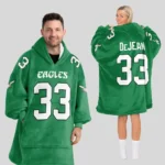 Nfl Philadelphia Eagles Blanket Hoodie Cooper Dejean 1