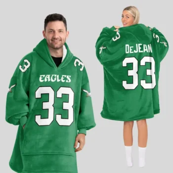 Nfl Philadelphia Eagles Blanket Hoodie Cooper Dejean 1