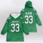 Nfl Philadelphia Eagles Blanket Hoodie Cooper Dejean 1