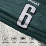 Nfl Philadelphia Eagles Blanket Hoodie Devonta Smith 1