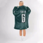 Nfl Philadelphia Eagles Blanket Hoodie Devonta Smith 1
