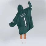 Nfl Philadelphia Eagles Blanket Hoodie Jalen Hurts 1