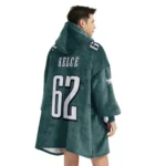 Nfl Philadelphia Eagles Blanket Hoodie Jason Kelce 1