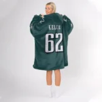Nfl Philadelphia Eagles Blanket Hoodie Jason Kelce 1