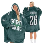 Nfl Philadelphia Eagles Blanket Hoodie Saquon Barkley 1