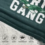 Nfl Philadelphia Eagles Blanket Hoodie Saquon Barkley 1