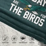 Nfl Philadelphia Eagles Blanket Hoodie Saquon Barkley Sundays Are For The Birds 1