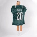 Nfl Philadelphia Eagles Blanket Hoodie Saquon Barkley Sundays Are For The Birds 1