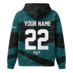 Nfl Philadelphia Eagles Custom Waffle Hoodie 2