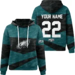 Nfl Philadelphia Eagles Custom Waffle Hoodie 2