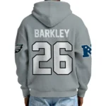 Nfl Philadelphia Eagles Quarter Zip Waffle Hoodie Saquon Barkley 1