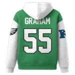 Nfl Philadelphia Eagles Waffle Hoodie Brandon Graham 1
