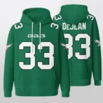 Nfl Philadelphia Eagles Waffle Hoodie Cooper Dejean 1