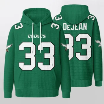 Nfl Philadelphia Eagles Waffle Hoodie Cooper Dejean 1