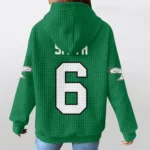 Nfl Philadelphia Eagles Waffle Hoodie Devonta Smith 2