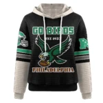 Nfl Philadelphia Eagles Waffle Hoodie Fly High 1