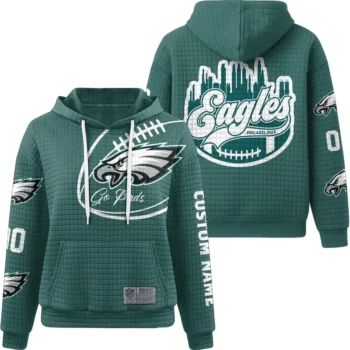 Nfl Philadelphia Eagles Waffle Hoodie Go Birds 1