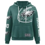 Nfl Philadelphia Eagles Waffle Hoodie Go Birds 1