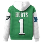 Nfl Philadelphia Eagles Waffle Hoodie Jalen Hurts 1
