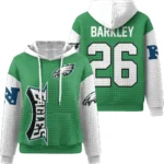 Nfl Philadelphia Eagles Waffle Hoodie Saquon Barkley 1