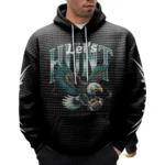 Nfl Philadelphia Eagles Waffle Hoodie Super Bowl Champions 1