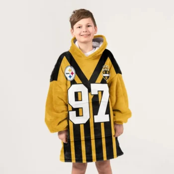 Nfl Pittsburgh Steelers Blanket Hoodie Cameron Heyward 2