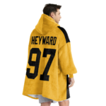 Nfl Pittsburgh Steelers Blanket Hoodie Cameron Heyward 1