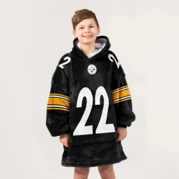 Nfl Pittsburgh Steelers Blanket Hoodie Najee Harris 2