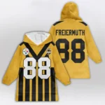 Nfl Pittsburgh Steelers Blanket Hoodie Pat Freiermuth 1