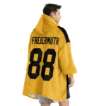 Nfl Pittsburgh Steelers Blanket Hoodie Pat Freiermuth 1