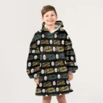 Nfl Pittsburgh Steelers Blanket Hoodie Pattern 1