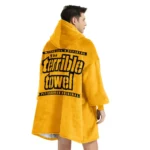 Nfl Pittsburgh Steelers Blanket Hoodie Steel Curtain 1