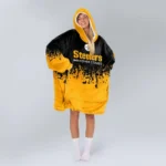 Nfl Pittsburgh Steelers Blanket Hoodie Terrible Towel 1