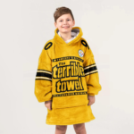 Nfl Pittsburgh Steelers Blanket Hoodie Tj Watt Terrible Towel 1
