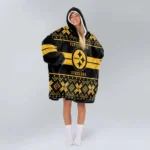 Nfl Pittsburgh Steelers Blanket Hoodie Ugly 1