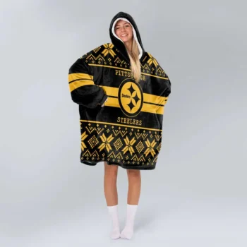 Nfl Pittsburgh Steelers Blanket Hoodie Ugly 2