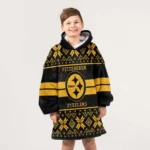Nfl Pittsburgh Steelers Blanket Hoodie Ugly 1