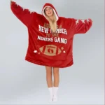 Nfl San Francisco 49ers Blanket Hoodie Add A New Member To 1